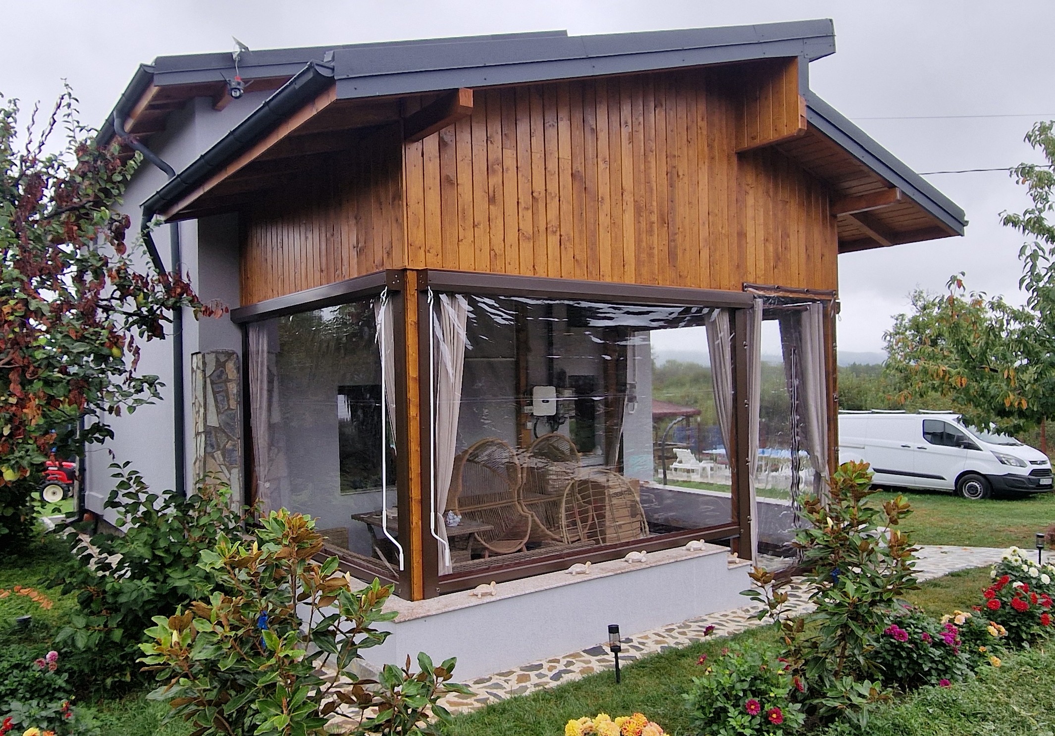 Rulou Transparent Casetat